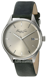 Kenneth Cole Classic Srebrny/Skóra Ø40 mm 10029308
