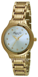 Kenneth Cole Srebrny/Stal w odcieniu złota Ø38 mm 10029557