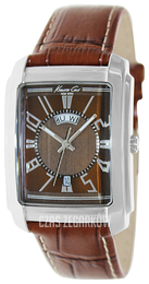 Kenneth Cole Brązowy/Skóra Ø34 mm KC1327