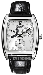 Kenneth Cole Srebrny/Skóra KC1465