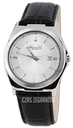 Kenneth Cole Srebrny/Skóra Ø38 mm KC1478