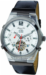 Kenneth Cole Biały/Skóra Ø46.2 mm KC1499