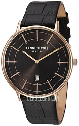 Kenneth Cole Classic Brązowy/Skóra Ø41 mm KC15057014