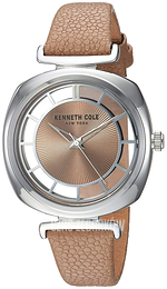 Kenneth Cole Transparency Brązowy/Skóra Ø35 mm KC15108005