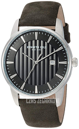 Kenneth Cole Classic Czarny/Skóra Ø42 mm KC15204002