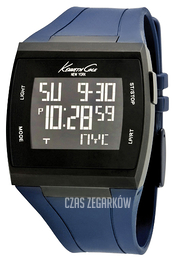 Kenneth Cole Touch Czarny/Guma Ø42 mm KC1669