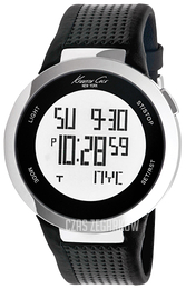 Kenneth Cole Touch Srebrny/Guma Ø44 mm KC1697