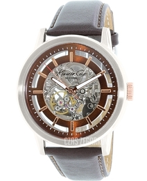 Kenneth Cole Czarny/Skóra Ø44 mm KC1718