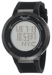 Kenneth Cole Touch Srebrny/Guma Ø46 mm KC1776