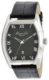 Kenneth Cole Modern Core Czarny/Skóra Ø40 mm KC1788