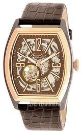 Kenneth Cole Automatic Brązowy/Skóra KC1791