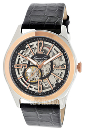 Kenneth Cole Automatic Srebrny/Skóra Ø44 mm KC1792