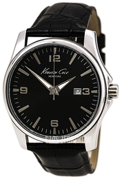 Kenneth Cole Czarny/Skóra Ø46 mm KC1864