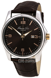 Kenneth Cole Brązowy/Skóra Ø44 mm KC1867