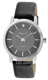 Kenneth Cole Diamond Szary/Skóra Ø44 mm KC1986