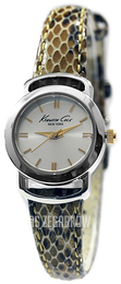 Kenneth Cole Srebrny/Skóra Ø26 mm KC2722