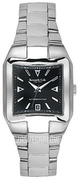 Kenneth Cole Czarny/Stal Ø37.9 mm KC3405