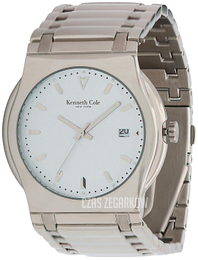 Kenneth Cole Reaction Biały/Stal Ø43 mm KC3506