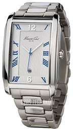 Kenneth Cole Biały/Stal Ø35 mm KC3804