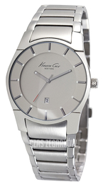 Kenneth Cole Slim Szary/Stal Ø49 mm KC3891