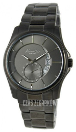 Kenneth Cole Czarny/Stal Ø45 mm KC3902