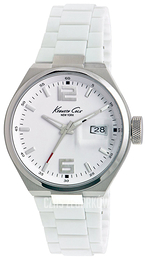 Kenneth Cole Biały/Guma Ø45 mm KC3919
