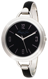 Kenneth Cole Czarny/Stal Ø38 mm KC4668