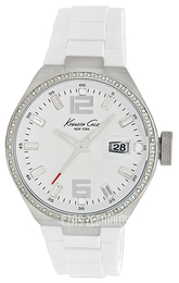 Kenneth Cole Classic Biały/Guma Ø35 mm KC4811