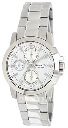 Kenneth Cole Dress Sport Biały/Stal Ø34 mm KC4816