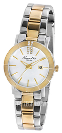 Kenneth Cole Classic Biały/Stal Ø38 mm KC4879