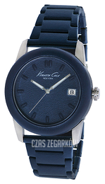 Kenneth Cole Niebieski/Skóra Ø44 mm KC4880