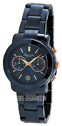 Kenneth Cole Dress Sport Niebieski/Stal Ø44 mm KC4881