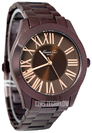 Kenneth Cole Brązowy/Stal Ø39 mm KC4899