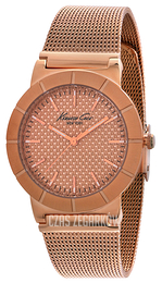 Kenneth Cole Slim Różowe złoto/Stal w kolorze różowego złota Ø35 mm KC4908