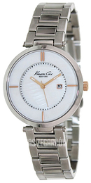 Kenneth Cole Biały/Stal Ø35 mm KC4917