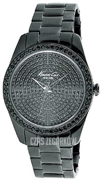 Kenneth Cole Czarny/Stal Ø41 mm KC4967