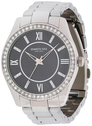 Kenneth Cole Czarny/Stal Ø39.8 mm KC5073