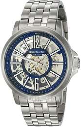 Kenneth Cole Niebieski/Stal Ø43.5 mm KC50779008