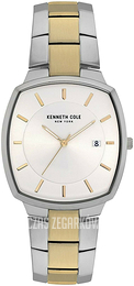 Kenneth Cole Srebrny/Stal w odcieniu złota KC50892007