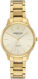 Kenneth Cole Żółte złoto/Stal w odcieniu złota Ø41 mm KC51004001