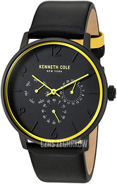 Kenneth Cole Czarny/Skóra Ø42 mm KC51039005