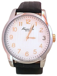 Kenneth Cole Biały/Skóra Ø42 mm KC5171