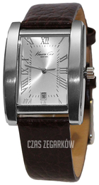 Kenneth Cole Srebrny/Skóra Ø31 mm KC5175