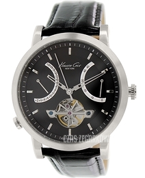 Kenneth Cole Automatic Czarny/Skóra Ø44 mm KC8015