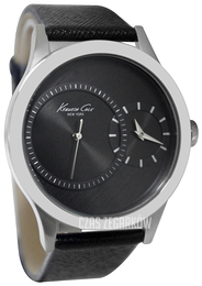 Kenneth Cole Czarny/Skóra Ø43 mm KC8060