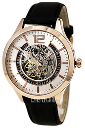 Kenneth Cole Automatic Srebrny/Skóra Ø44 mm KC8078