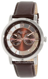 Kenneth Cole Brązowy/Skóra Ø44 mm KC8080