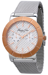 Kenneth Cole Dress Sport Srebrny/Stal Ø42 mm KC9228