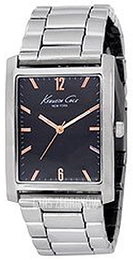 Kenneth Cole Czarny/Stal KCW3001