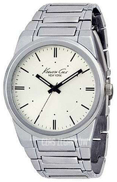 Kenneth Cole Biały/Stal Ø51 mm KCW3007